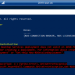 New CB Deployment Overview Powershell